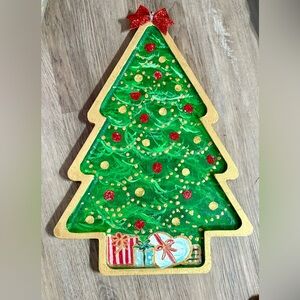 Xmas Tree Trinket Tray
